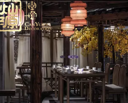 南寧裝修公司-燦源裝飾/餐廳設(shè)計效果圖