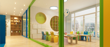 南寧幼兒園環境設計如何運用色彩心理學