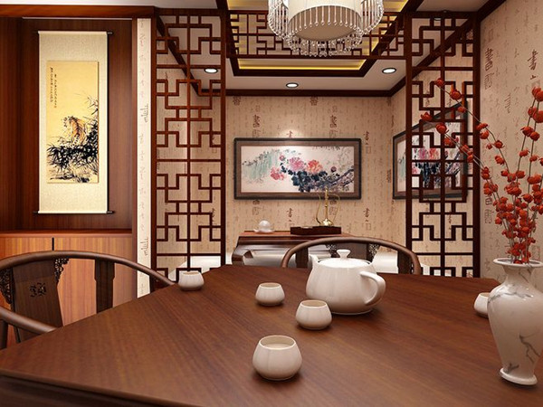 這樣簡(jiǎn)潔的茶樓裝修，你難道不沖動(dòng)來飲一杯？