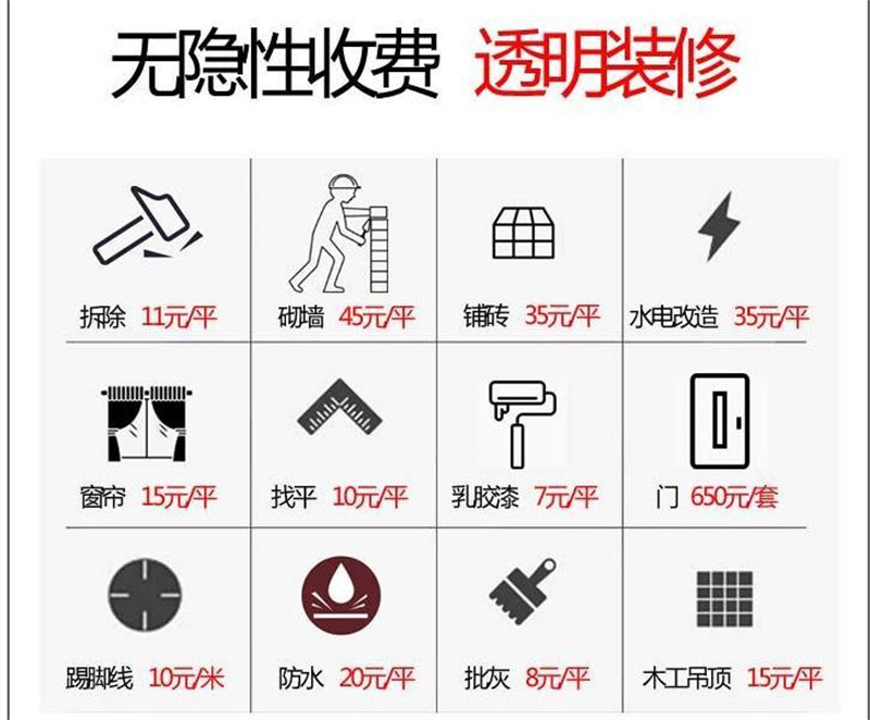 說8w就8w，堅(jiān)決不多出一分預(yù)算以外的錢！是我對南寧裝修公司的底線！